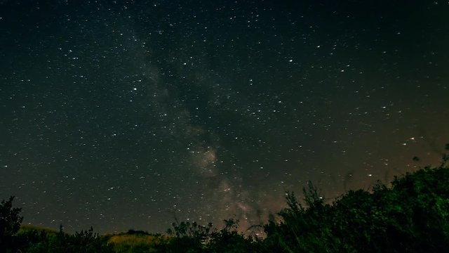 Night Sky Time Lapse 
Awesome night sky time lapse with milky way 