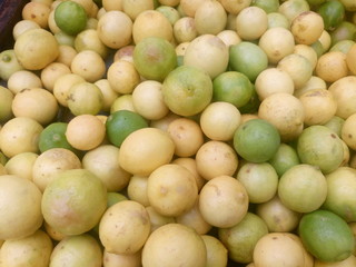 Full frame shot of lemons for sale