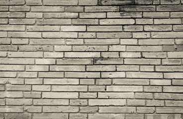 Vintage old tone brick wall