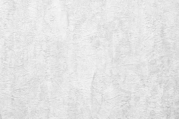 Background With White Plaster Wall With Uneven Surface
