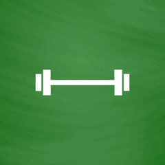 Obraz premium Barbell - Single Icon