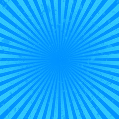 Blue starburst background