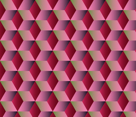 Abstract geometric background with cubes