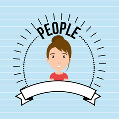 people person emblem connection