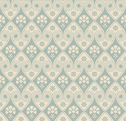 Antique seamless background 552 vintage spiral round heart cross flower