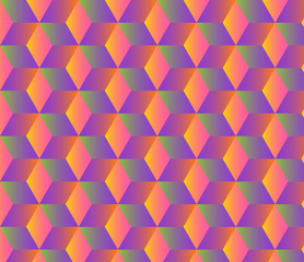 Abstract geometric background with cubes