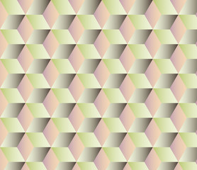 Abstract geometric background with cubes