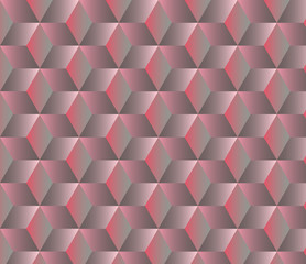 Obraz premium Abstract geometric background with cubes