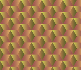 Abstract geometric background with cubes