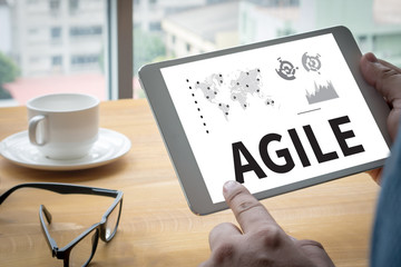 Agile Agility Nimble Quick Fast Concept