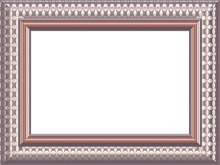 Picture frame generated isolated texture