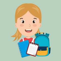 bag student notebook notepad