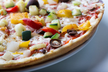vegetable pizza