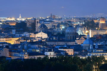 Rome night view