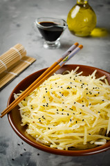 Asian food - potato salad kamdi-cha