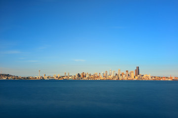 Naklejka premium Seattle sunrise
