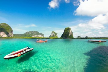 Fototapeta na wymiar The paradise island in Trang Province , Thailand
