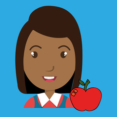 child chat student school vector illustration graphic