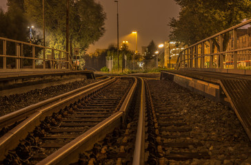 Fototapeta premium Gleise