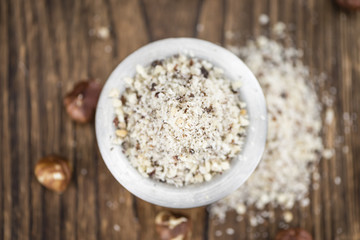 Grounded Hazelnuts