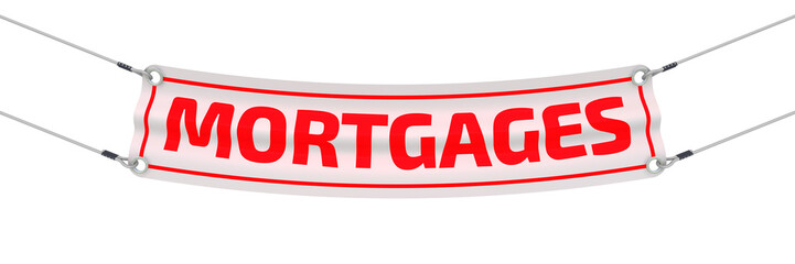 Mortgages. Advertising banner