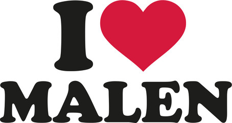 I love painting german