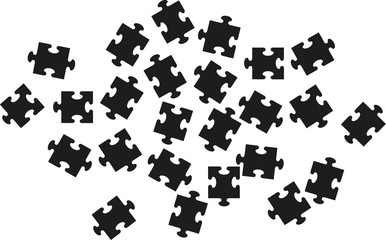 Puzzle with lots of pieces