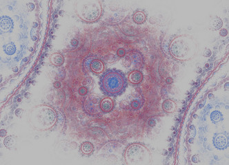 abstract swirly fractal background