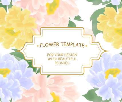 the flowers template