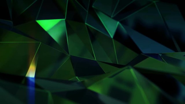 Emeralds Background - 4K Looping