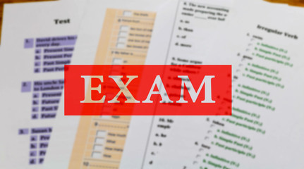 exam text box