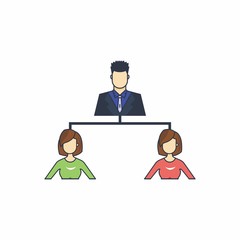 Business vector logo icon