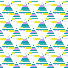 Modern African seamless pattern