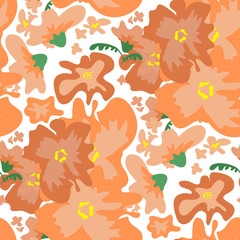 Obraz premium Ditsy pattern with flowers
