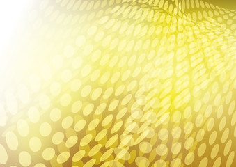 abstract wave dots background gold