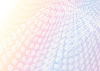 abstract wave dots background fantasy