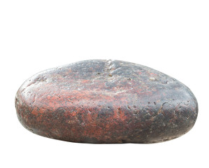 solid rock stone showing details isolated
