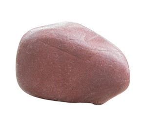 solid rock stone showing details isolated