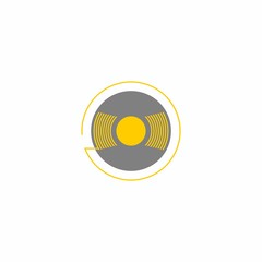 Music logo icon Vector