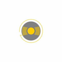 Music logo icon Vector