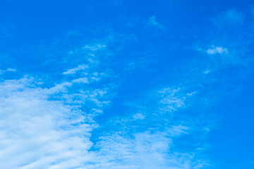 Fototapeta na wymiar Sky background with clouds.