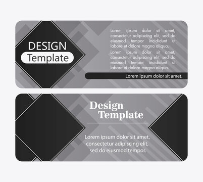design template website decoration layout icon. Grey and flat illustration