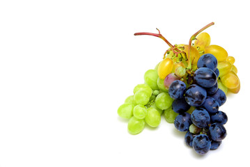 Green Grapes Fresh isolated on white background