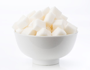 lumps of brown on white bowl