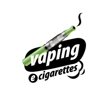 Vector Logo Electronic Cigarette