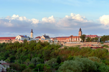 Obraz premium Kamyanets-Podilsky is a city located on the Smotrych River in Uk