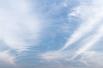 Fototapeta premium Blue sky with cloud.