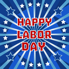 Fototapeta premium Happy labor day