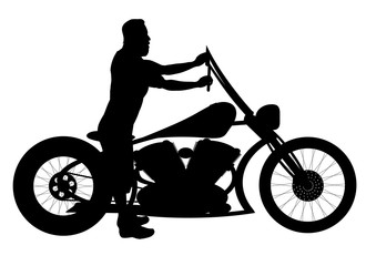 Fototapeta na wymiar motorcycle