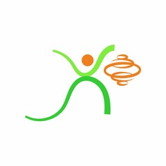Swooshy People vector logo icon